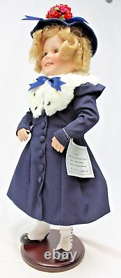 03 Danbury Mint The Limited Edition Shirley Temple Porcelain Collector Doll 18