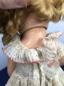 13 Antique Ideal Shirley Temple Compo With Original Dress & Wig Clear Eyes #Mi