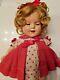 13 Compo Shirley Temple Doll Rare Captain January Dimiity Red Dress