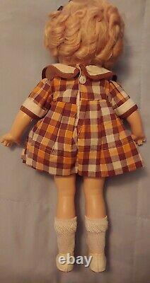 13 IDEAL Shirley Temple Doll with clear eyes