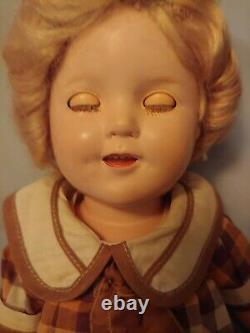13 IDEAL Shirley Temple Doll with clear eyes