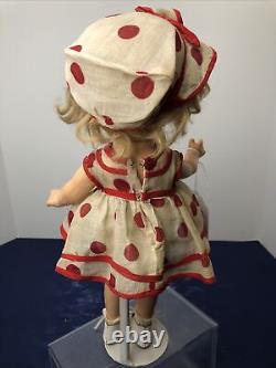 13 Vintage Ideal Compo Shirley Temple 13 Doll Compo Original Stand Up Cheer #me
