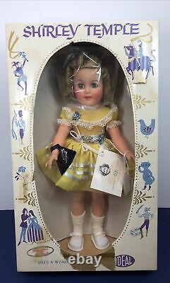 14 Vintage Ideal Shirley Temple Doll As Cinderella Vinyl 1961 Adorable MIB