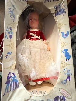 14 Vintage Ideal Shirley Temple Doll Vinyl 1961 Cinderella Fairytale Princess