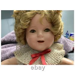 17 inch Shirley Temple composition doll