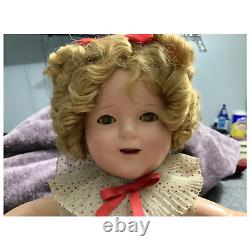 17 inch Shirley Temple composition doll
