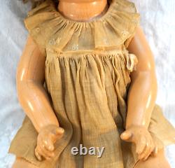 18 1934 Antique Ideal Shirley Temple Composition Doll Clothes Tag Sleepy Eyes