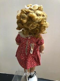 18 Antique Ideal Compo Shirley Temple Doll NRA Tagged Original Dress Adorable S