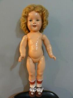 18 Antique Shirley Temple Doll Ideal Composition Original Tag Dress Slip Shoes