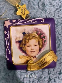 18 Wonderful Shirley Temple Christmas Ornaments Danbury Mint With Org. Box