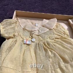 18 inch Shirley Temple Cherry dress tagged in box