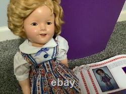 18 inch Shirley Temple doll in Hard to Find Jumper