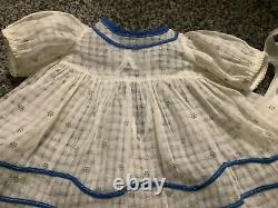 18inch Shirley Temple tagged dress with slip