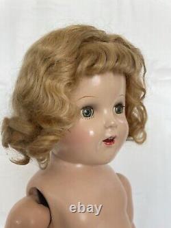 1930 Composition Doll Shirley Temple Eegee Miss Charming Horsman Bright Star 20