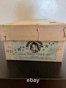 1930's 16 IDEAL SHIRLEY TEMPLE Composite Articulated Doll Original Box