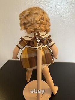 1930's 16 IDEAL SHIRLEY TEMPLE Composite Articulated Doll Original Box