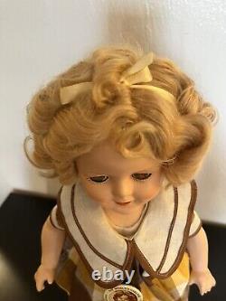 1930's 16 IDEAL SHIRLEY TEMPLE Composite Articulated Doll Original Box