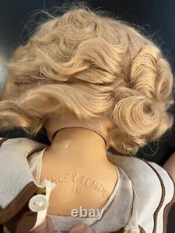 1930's 16 IDEAL SHIRLEY TEMPLE Composite Articulated Doll Original Box