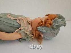 1930's 18 Shirley Temple Style Doll with Clothes & Shoes REDHEAD VG