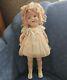 1930's Ideal Composition Shirley Temple 18 Doll Rare Unmarked Prototype Button