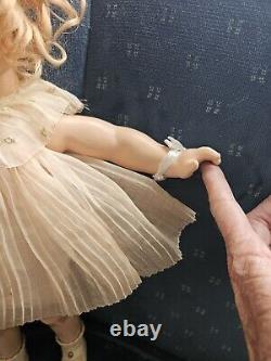 1930's IDEAL Composition Shirley Temple 18 Doll RARE Unmarked Prototype Button