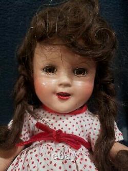 1930's Ideal 13 Sally Pigtails Dorothy Doll So Cute