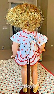 1930's Ideal Shirley Temple 18 Composition Doll