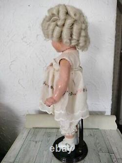 1930's Ideal Shirley Temple Composition Doll 18