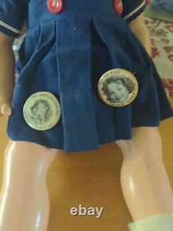 1930's Ideal Shirley Temple sailor doll