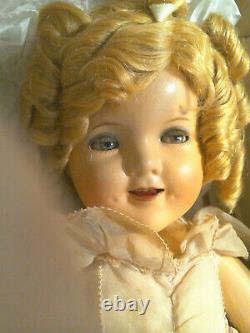 1930s 18 Composition Ideal Shirley Temple Makeup Doll Little Colonel in Box