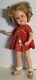 1930s Ideal Composition Shirley Temple 16 Doll With Original Red Scotty Dog Dress