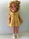 1930s Shirley Temple 16 Composition Doll In Rare Nra Tagged Yellow Bolero Dress