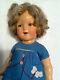 1934 18 Composition Ideal First Run Copn&t Shirley Temple Doll In Scottie Dress