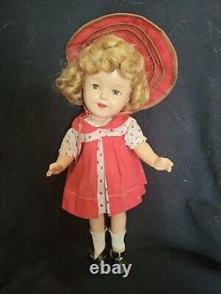 1934 Ideal 13 Composition Shirley Temple Doll with Rare Tagged Outfit