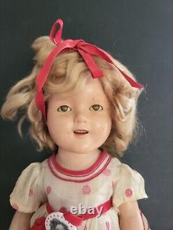 1934 Ideal 17 Composition Shirley Temple Doll
