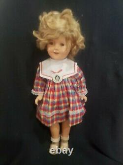 1934 Ideal 18 Composition Shirley Temple Doll