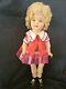 1934 Ideal Composition Shirley Temple Sailor Doll In Bright Eyes Dress W Pin