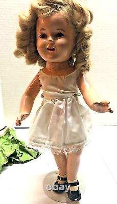 1934 Ideal Novelty Toy Corp 17 inch Shirley Temple Composition Doll