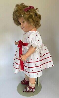 1934 Ideal Shirley Temple Doll 18 All Composition with Early Prototype Marking