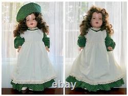 1936 Eegee Eugene Goldberger Miss Charming 27 Doll Shirley Temple Look A Like