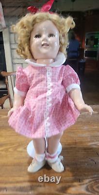 1936 Ideal 18 Composition Shirley Temple Doll