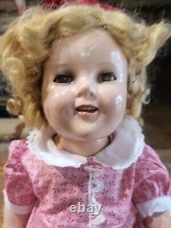 1936 Ideal 18 Composition Shirley Temple Doll