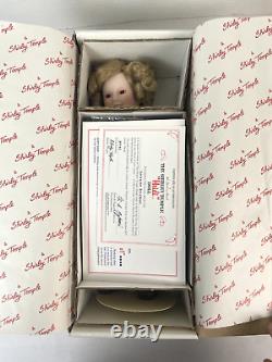 1937 Shirley Temple Heidi Porcelain Doll in Box with COA