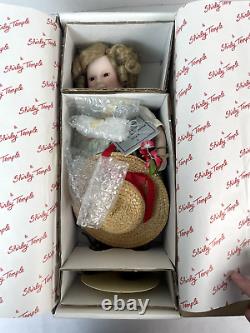 1937 Shirley Temple Heidi Porcelain Doll in Box with COA