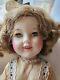 1950s Ideal St-17-1 Smiling Shirley Temple Doll Tagged Gold Dress