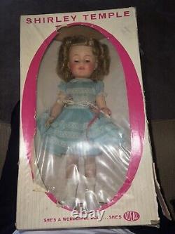 1957 12 Ideal Shirley Temple in light blue dress