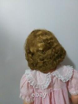 1960's Beautiful 35-36 Tall Shirley Temple Vinyl Doll Excellent Condition