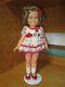 1972 Original 16 Inch Ideal Shirley Temple Doll Plastic With Pinback Button Pin