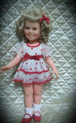 1972 Original 16 inch Hard Plastic Ideal Shirley Temple doll