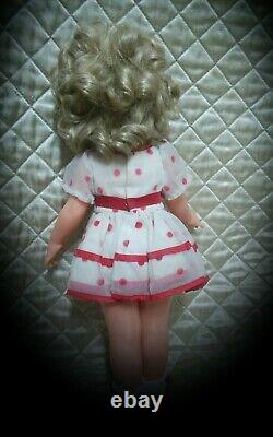 1972 Original 16 inch Hard Plastic Ideal Shirley Temple doll